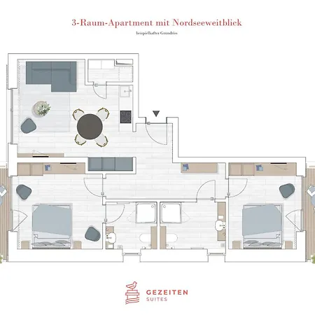 Gezeiten - Neueroeffnung 4* Büsumer Deichhausen